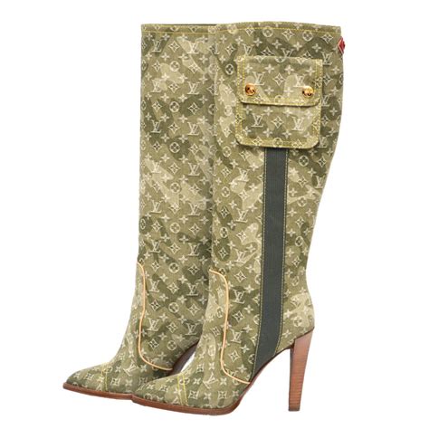 louis vuitton heels boots|louis vuitton bootie boots.